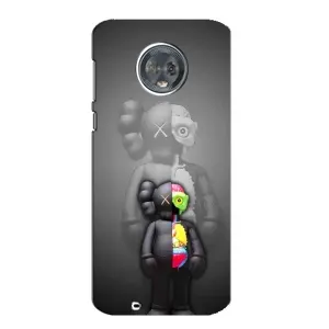Чехлы для Motorola MOTO G6 - Bearbrick Louis Vuitton (PREMIUMPrint) (Тело Bearbrick)