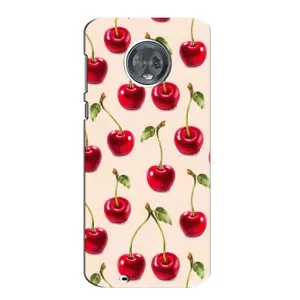 Чохли з фруктами для Motorola MOTO G6 (VPrint) (Черешня)