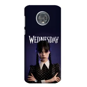 Силиконовый чехол с картинкой для Motorola MOTO G6 (Wednesday)