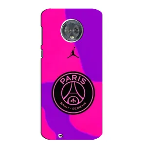 Чохли PSG для Motorola MOTO G6 (AlphaPrint) (яскравий ПСЖ)