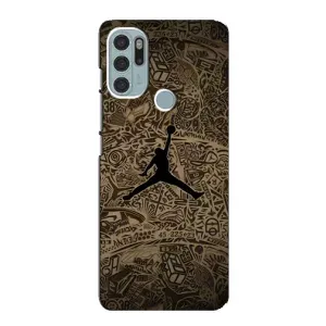 Чехлы для Motorola MOTO G60s - с картинкой JORDAN (AlphaPrint)