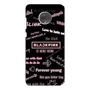 Чохол з музикальним гуртом для Motorola MOTO G7 Plus (BLACKPINK)