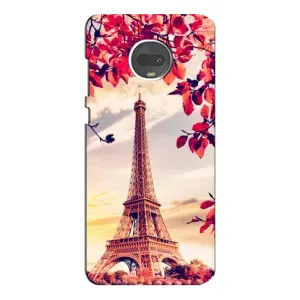 Чохол Ейфелева Вежа Motorola MOTO G7 Plus - (AlphaPrint) (Ейфелева Вежа)