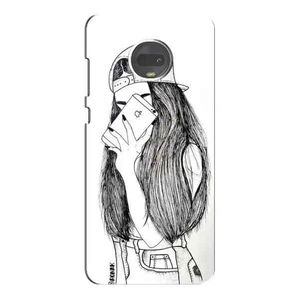 Чохол з принтом «Фото дівчини» для Motorola MOTO G7 Plus Чохол з принтом «Фото дівчини» для Motorola MOTO G7 Plus