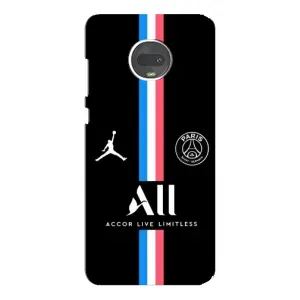Чохли PSG для Motorola MOTO G7 Plus (AlphaPrint) (футболка ПСЖ)