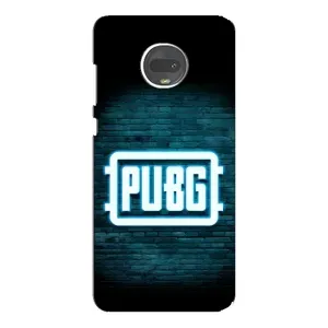 Чеjхол PUBG для Моторола МОТО Г7 Плюс (AlphaPrint) (Лого PUBG)