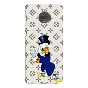 Чехли для Motorola MOTO G7 Plus - Скрудж МакДак Louis Vuitton (PREMIUMPrint) (Макдак на стилі)