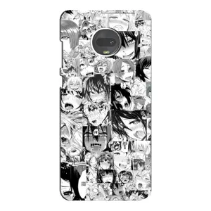 Анімешний чохол для Motorola MOTO G7 Plus (Ahegao manga)