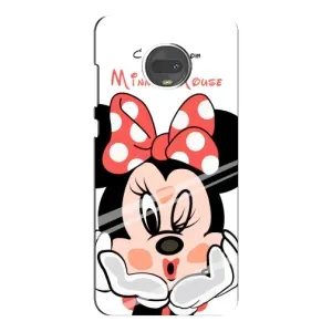 Міккі Маус чохол для Motorola MOTO G7 Plus (AlphaPrint - Мультяшні) (Маус Мінні)