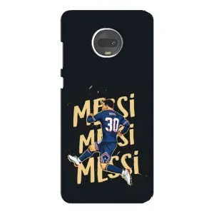 Чохли для Motorola MOTO G7 Plus (Leo чемпіон) (AlphaPrint) (Messi ПСЖ)