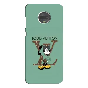 Чохли Луі Вітон для Motorola MOTO G7 Plus (AlphaPrint - LOUIS VUITTON) (Міккі Маус LV)