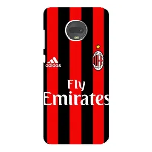 Чохли для Motorola MOTO G7 Plus (VPrint) - Футбольні клуби (Milan)