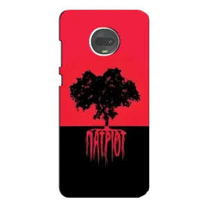 Украинские Чехлы для Motorola MOTO G7 Plus с картинкой УПА (AlphaPrint) (Патріот)