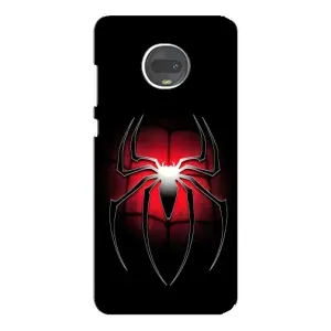 Чехол с человеком пауком для Motorola MOTO G7 Plus - (AlphaPrint) (Паук марвел)
