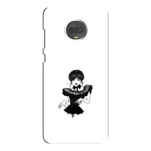 Чохли Венсдей на Motorola MOTO G7 Plus Уенсдей (AlphaPrint) (танець Венздей)