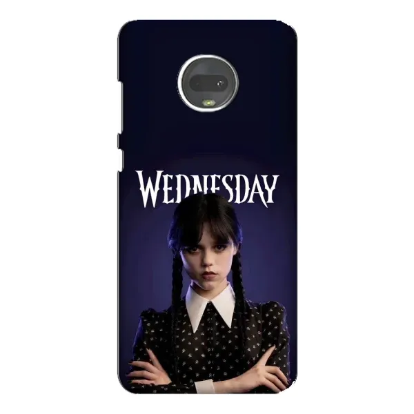 Чехол с принтом «Wednesday» для Motorola MOTO G7 Plus