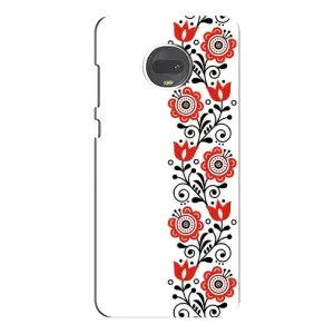 Чохол для Патріота України Motorola MOTO G7 Plus - (AlphaPrint) (Яскрава вишиванка)