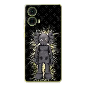 Чохли для Motorola MOTO G85 - Bearbrick Louis Vuitton (PREMIUMPrint) (Bearbrick LV)