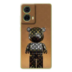 Чохли для Motorola MOTO G85 - Bearbrick Louis Vuitton (PREMIUMPrint) (Bearbrick)