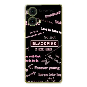 Чохол з музикальним гуртом для Motorola MOTO G85 (BLACKPINK)