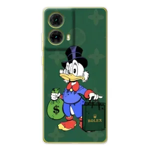 Чехли для Motorola MOTO G85 - Скрудж МакДак Louis Vuitton (PREMIUMPrint) (Богата Утка)