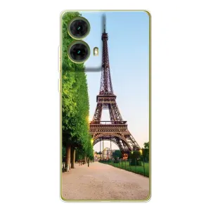 Чохол Ейфелева Вежа Motorola MOTO G85 - (AlphaPrint) (Дорога до Парижу)