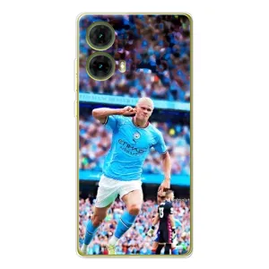 Чохли з футболістом Ерлінг Холанд для Motorola MOTO G85 (AlphaPrint) (фанати Холанда)