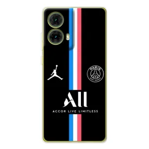 Чехлы PSG для Motorola MOTO G85 (AlphaPrint) (футболка ПСЖ)