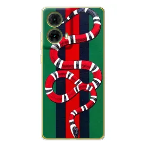 Чохли GUCCI для Мото G85 (AlphaPrint) (Gucci змія)