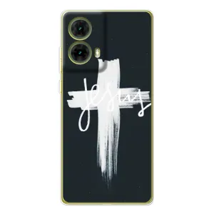 Християнські Чохли для Motorola MOTO G85 (AlphaPrint) (Ісус)