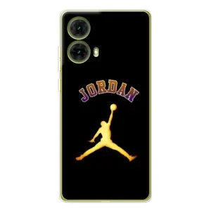 Чохли для Motorola MOTO G85 - з картинкою JORDAN (AlphaPrint) (Jordan Gold)