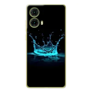 Чохол з Короною Мото G85 - (AlphaPrint) (Крапля корони)