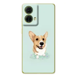 Чохли з собаками для Motorola MOTO G85 (VPrint) (Коргі)