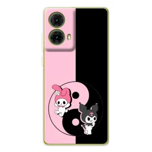 Чохол з кроликом Куромі на Motorola MOTO G85 (Куромі Інь Янь)