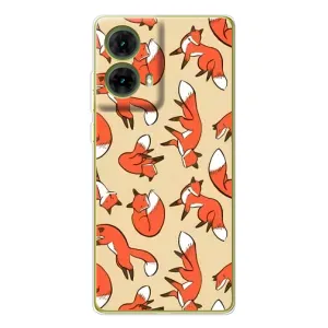 Чохли з картинкою Лисичка для Motorola MOTO G85 (VPrint) (Лисички)