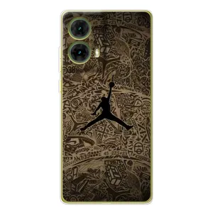 Чохли для Motorola MOTO G85 - з картинкою JORDAN (AlphaPrint) (Logo Jordan)