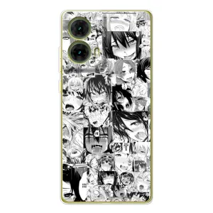 Анімешний чохол для Motorola MOTO G85 (Ahegao manga)