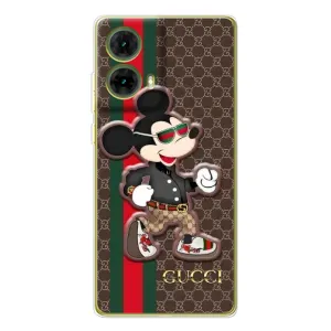 Чохли GUCCI для Мото G85 (AlphaPrint) (Маус Гуччі)