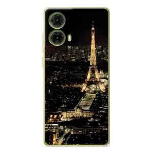 Чохол Ейфелева Вежа Motorola MOTO G85 - (AlphaPrint) (Нічний Париж)