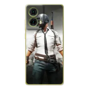 Чеjхол PUBG для Мото G85 (AlphaPrint) (Пабг мен)