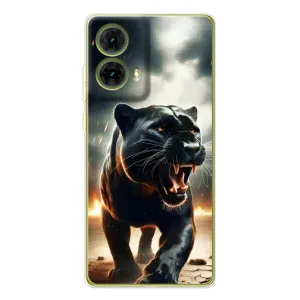 Чохол з картинкою 'Хижаки' для Motorola MOTO G85 (Чорна пантера)