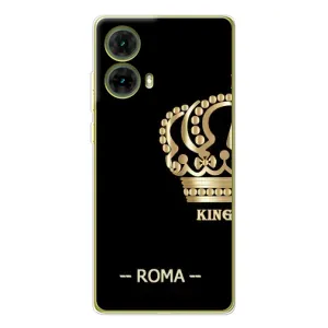 Чехлы для Motorola MOTO G85 (VPrint) - Футбольные клубы (Roma)