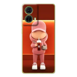Круті Чохли Луі Віттон для Motorola MOTO G85 (AlphaPrint) (З Кавою)