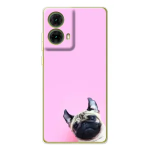 Чохли з собаками для Motorola MOTO G85 (VPrint) (Смішна собака)