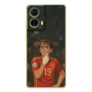 Чохол з футболістом Ламін Ямаль Motorola MOTO G85 (Ямаль аніме)