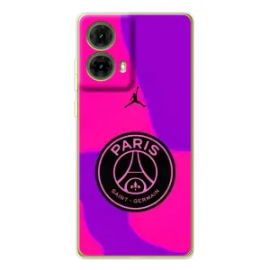 Чехлы PSG для Motorola MOTO G85 (AlphaPrint) (яркий ПСЖ)