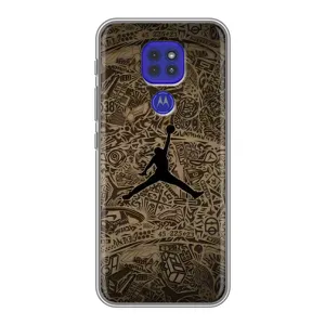 Чехлы для Motorola MOTO G9 Play - с картинкой JORDAN (AlphaPrint)