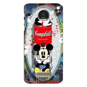 Чохол Disney Mouse Motorola MOTO Z Play (PREMIUMPrint) (Американський Маус)