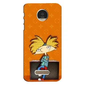 Бренднові Чохли для Motorola MOTO Z Play - (PREMIUMPrint) (Арнольд)