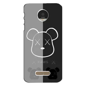 Чохли для Motorola MOTO Z Play - Bearbrick Louis Vuitton (PREMIUMPrint) (БеарБрік очі)